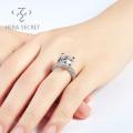 Factory Outlet Round Brilliant Cut Diamond Jewelry Ring Women Engagement Ring Diamond